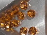 8mm Deep Yellow Crystal Beads 8mm Deep Yellow Crystal Beads