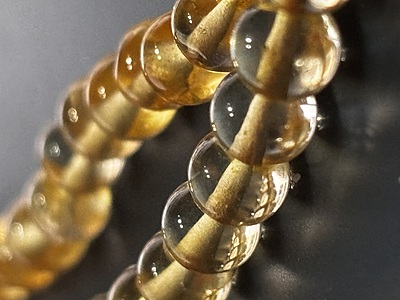 5mm Citrine Beads