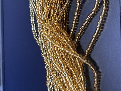 2mm Seed Bead Citrine Strand