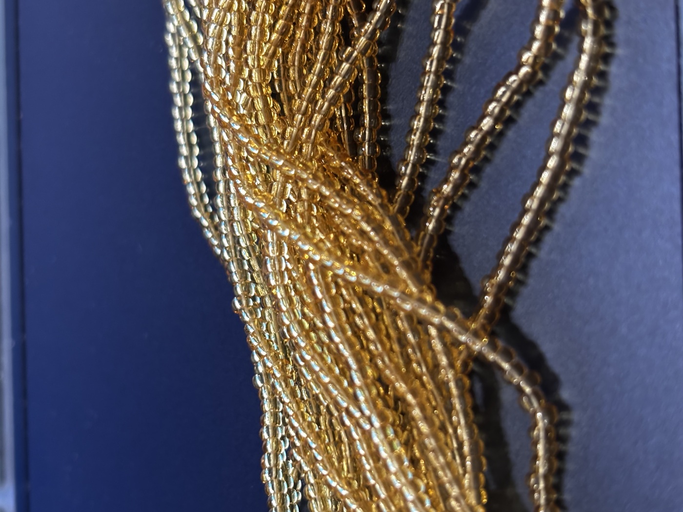2mm Seed Bead Citrine Strand 2mm Seed Bead Citrine Strand