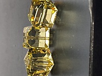 Jonquil 8x8mm Cube Beads Jonquil 8x8mm Cube Beads